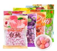 White peach mango fruit juice hard candy, grape lychee fruit candy, milk sugar, assorted fruit candy gift pack, wedding candy, preserved fruit, candied fruit, sweets dessert (Mixed flavors,500g)
