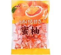 White peach mango fruit juice hard candy, grape lychee fruit candy, milk sugar, assorted fruit candy gift pack, wedding candy, preserved fruit, candied fruit, sweets dessert (Honey pomelo,500g)