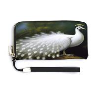 White Peacock Fashion Shopping Tote Bag,Designer Shoulder Handbags,Womens Purse Handbags,Hobo Bags Cute Storage Bag for Women, Style, 20.0*10.5cm