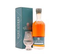 White Peak - Wire Works - Caduro Cask Strength English Single Malt - Whisky 70cl 58% ABV (Includes Glencairn Glass)