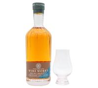 White Peak - Wire Works - Necessary Evil Batch 3 Single Malt Scotch Whisky 70cl 51.3% ABV (Includes Glencairn Glass)