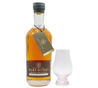 White Peak - Wire Works - Necessary Evil English Single Malt - Whisky 70cl 51.3% ABV (Includes Glencairn Glass)