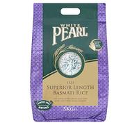 White Pearl 1121 Superior Length Basmati Rice - 5kg