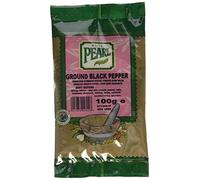 White Pearl Ground Black Pepper - Pack of 10 x 100g
