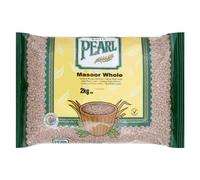 White Pearl Masoor Whole, 2 kg