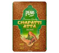 White Pearl Premium Quality Chapatti Atta Brown - 25kg