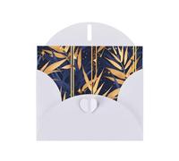 White Pearlescent Paper Holiday Cards 4"x6" YYHHAOFA the old hollywood Pattern Greeting Cards for Christmas, Birthday, Wedding Anniversary & Party Invitations