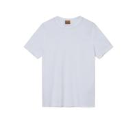 White Perry Oss Tee Elegant Cotton, male, MOS MOSH, T-Shirts, White, XL, Tops XL