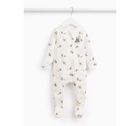 White Peter Rabbit Sleepsuit Up to 1 mth
