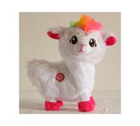 (White) Pets Alive Zuru Boppi Booty Shakin Electric Plush Toy Alpaca Kid Birthday Gift