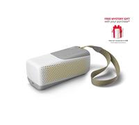 Philips TAS4807 Audio Wireless Bluetooth Waterproof IP67 Speaker - White