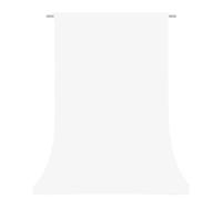 White Photography Backdrop for Photoshoot, Fabric 3x5ft | Versatile Studio Photo Backgrounds, Non Reflective, Easy to Use, for Portraits, Product, Party, Video Creation