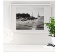 White Picture Photo Frame 30x40cm Frames With Safe Plexiglass Front & Wall Mounting - Large Poster Frames - 30x40cm Photo Frame - 30x40 Frame