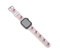 White Pigeon US Flag Silicone Watch Straps Compatible For IWatch 38mm 40mm 42mm 44mm Watchbands