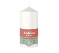 White Pillar Candle BOLSIUS 33 Hours 120X58MM