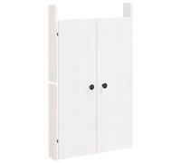 vidaXL Outdoor Kitchen Doors White 50x9x82 cm Solid Wood Pine