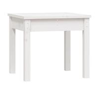 (white pine, 50 x 44 x 45 cm) vidaXL Garden Bench Outdoor Picnic Bench Camping Wooden Bench Solid Wood Pine
