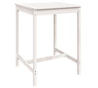 (white pine, 82.5 x 82.5 x 110 cm) vidaXL Garden Table Outdoor Table Patio Wooden Dining Table Solid Wood Pine