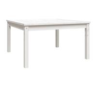 (white pine, 82.5 x 82.5 x 45 cm) vidaXL Garden Table Outdoor Table Patio Wooden Dining Table Solid Wood Pine
