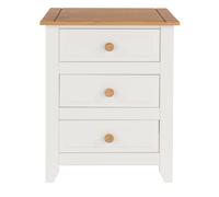 White & Pine Chests Bedside Bookcase Beds - Capri Collection Easy Home Assembly