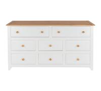 Core Products Felka 6 + 2 Drawer Large Chest, White