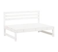 (white pine, middle sofa) vidaXL Garden Middle Sofa Footrest Outdoor Sofa Coffee Table Solid Wood Pine