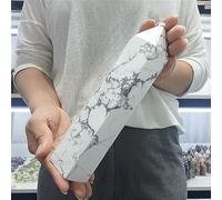 White Pine Stone Column Crystal Home Office Decoration Craft Gifts Ornaments Ornaments (Size : 500-550g)