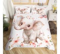 (White Pink 02, Single(No Comforter)) Kids Cartoon Capybara Double Duvet Cover,Dessert Strawberry Cake Bedding Set Starry Sweet Donut Comforter Cover Cute Animals Lovers Bed Cover,Pink