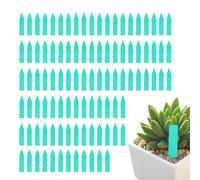 White Plant Tags - Waterproof Pot Marker Stakes, Durable Nursery Label Set, Weather Resistant Garden Identifiers | for Seedlings Herbss Flowers Vegetables Greenhouse Plant Naming and Organization