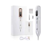 (White) Plasma Lcd Laser Pen Set Beauty Instrument Removal Skin Wart Tools Tattoo Mole
