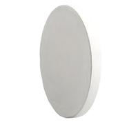White Plaster Bat for Pottery Classes, Round 20cm Drying Board | Reusable Workspace, Smooth Surface and Easier Release, for Hobby Potters, Students, Ceramic Slabs