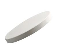 White Plaster Bat Pottery Sculpture Base Plate for Clay Drying | Smooth Surface, Warp-resistant Support, for Art Classrooms and Home Workshops, Included