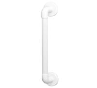White Plastic 450mm Disability Grab Rail Safety Support Handle for Bathroom and Shower