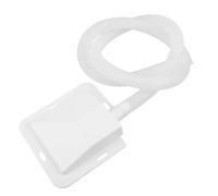 White Plastic Air Conditioner Drain Tray 1 Set with Hose | Condensate water catcher for indoor use, universal fit for AC units, stable support frame, efficient drainage design