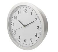 White Plastic Clock Key Hider Secret Compartment Storage Box