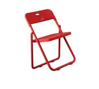 White Plastic Folding Chairs Conference & Training Seating Outdoor Leisure Stools with Backrest - Durable Lightweight Perfect for Events & Gatherings
