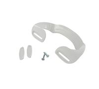 White Plastic Fridge Freezer Grab Handle