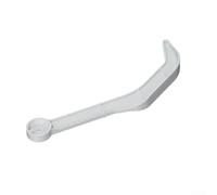 White Plastic Ice Full Guide Rail 18x12cm Lightweight