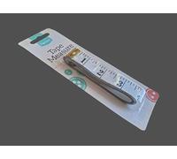 White Plastic & Metal Tape Measure Roll, 150 cm - Dual Sided with Centimeter & Inch Scale, Essential Sewing Kit Accessory