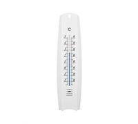 White Plastic Outside Window Thermometer -25/50C Traditional Temperature Measure