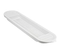 White plastic Over Bath Rack / Storage / Tidy Brand