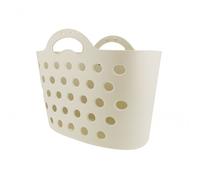White plastic rear basket Hapo G Trendy One 380x210x280 (luggage rack attachment