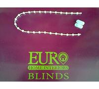 White Plastic Roller Blind Chain 8mm Gap (3 Meters)