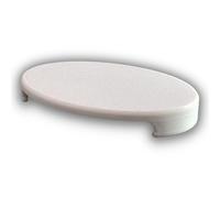 White Plastic Round Lid for SOAP_DISH refill, 1 piece, Kitchen, Bathroom