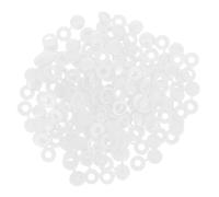 White Plastic Screw Cap Covers 100pcs for Self-tapping Screws