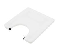 White Plastic Sewing Machine Extension Table, Stable Workspace | Smooth Surface, Portable Setup and Storage, Includes Rack, Expands Workspace for Quilts, Quilting Projects and Small Studios