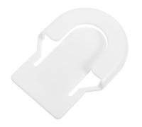 White Plastic Stethoscope Holder Clip for Scrub Pockets, Easy | Attire Friendly Secure Attachment, Clinic Duty and Call Shifts, Keeps Stethoscope Handy