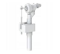 White Plastic Toilet Cistern Side Entry Inlet Fill Float Valve 1/2" Inch Wärmer System PSW Trade SUPPLIERS LTD