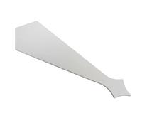 White Plastic Upvc Finial Fascia Joint for Gable Apex