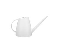 White Plastic Watering Can 1.8L Indoor with Narrow Spout for Houseplants